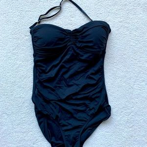 Ann Taylor bustier style swim one piece